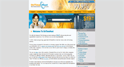 Desktop Screenshot of ontimehost.com